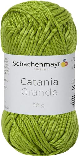 Schachenmayr Catania Grande 9807331-03205 lime Handstrickgarn, Häkelgarn, Baumwolle