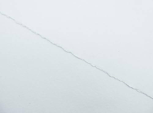 handgeschöpftes Büttenpapier Aquarellpapier A6 10 Bogen/Set extrastark 300g/m² naturweiß BaumwollLinters