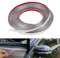 Chrome Bande de Garniture Voiture 10mm X 15m, Universel Autocollante Baguette Adhesive Décorative de Pare-Chocs Porte Car Trim Strip Protection