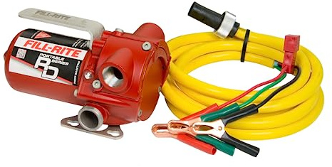 Fill-Rite RD1212NN 12V 12 GPM Portable Fuel Transfer Pump w/Power Cable