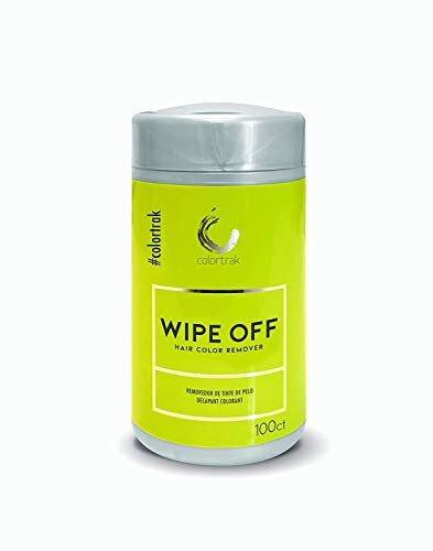 Colortrak Wipe Off Hair Color Wipes Canister, 100 Wipes