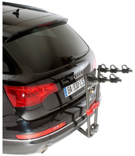 Mottez A009P3NM Porte vélos sur attelage, Noir, 3