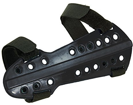 elToro Armschutz Pro - Zubehör für Bogenschießen, Armschoner Pfeil und Bogen, Unterarmschutz Sicherheit im Bogensport Kinder und Jugendliche (Schwarz)