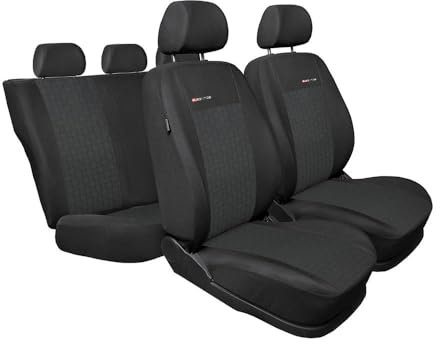 Mossa - Maßgeschneiderte Sitzbezüge Auto kompatibel mit VW Volkswagen up! Hatchback (2011-2022) - Autositzbezüge Schonbezüge für Autositze - E1 2