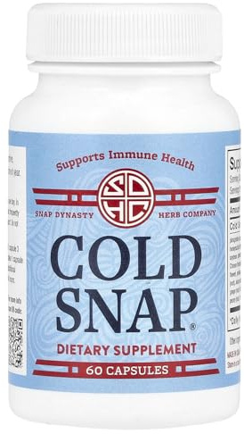 Snap Dynasty Herbal Immune Support Supplement Cold Snap, 60 Capsules