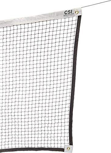 Cannon Sports Professional Badminton Net for Indoor/Outdoor Tournament with Steel Cable Rope, 21 FT