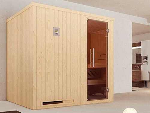 Weka Elementsauna 506 GT Gr. 2 inkl. 7,5 kW Sauna-Ofen mit externer Steuerung (OS)