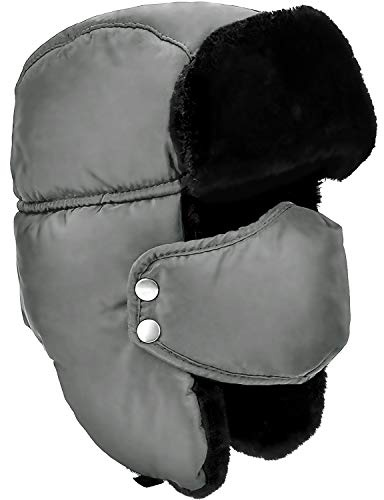 Unisex Winter Ear Flap, Trooper, Trapper Hat, Keeping Warm While Skating, Skiing Other Outdoor Activities