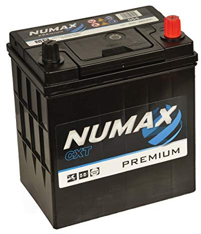Numax Premium 054 Batterie Voitures, 12V 35Ah 300 Amps (En)