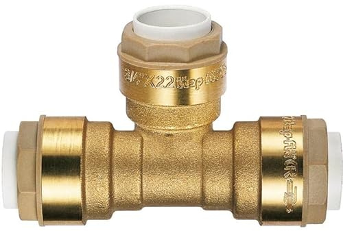 Raccord laiton en T à emboîtement Ø 20 mm Itap-Fit Itap