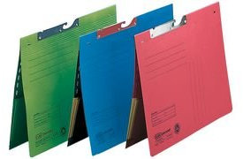 ELBA Pendelhefter mit Tasche, DIN A4, Manilakarton, gr n