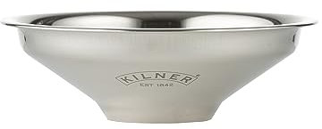 Kilner Stainless Steel Easy Fill Funnel Wide Opening for Spill-Free Preserving & Pickling, Fits Multiple Jar Sizes, Perfect for Jams, Chutneys & Jellies