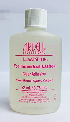 Adhesivo para pestañas individuales, transparente, 22 ml, de Ardell Profesional LashTite