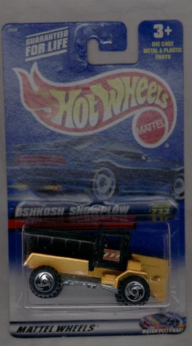 Hot Wheels 2000-233 Oshkosh Schneepflug im Maßstab 1:64