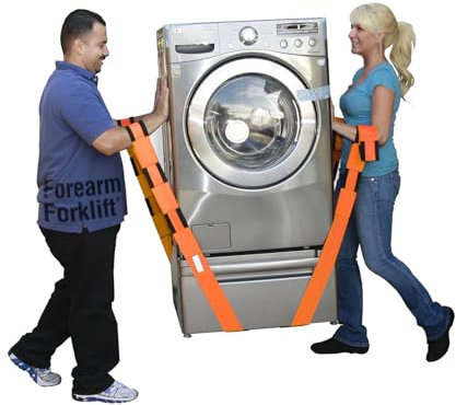 Unterarm-Gurte zum Heben schwerer Gegenstände, orange, Modell L74995CN, L74995CN