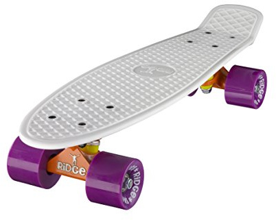 Komplett 55 cm original 22 tum Mini Cruiser Board från Ridge Skateboards