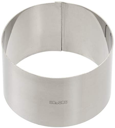 Ibili Clasica Dessertring rund, 10 cm Durchmesser, 6 cm Höhe, 1 Stück