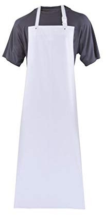 Deltaplus - Tablier en PVC - Blanc - Taille unique