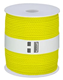 Hummelt® SilverLine-Rope corde universelle polypropylène corde 3mm 100m jaune en rouleau