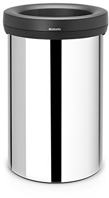 Brabantia Open Top Bin Pattumiera, 60 l, Inox Lucido
