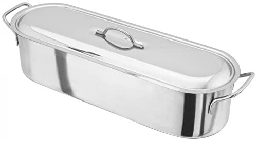 Judge Fish Poacher 45 cm, 7.3 L, Stainless Steel Silver, 45cm, 7.3l