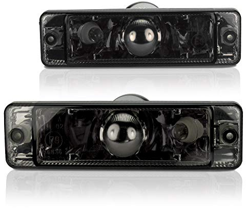 JOM 80001 Frontblinker, Blinker, mit Standlichtfunktion, Klarglas/schwarz