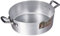 Ollas Baja cazuela Agnelli, Aluminio BLTF, con 2 Asas en Acero Inoxidable, Plata, 30 cm