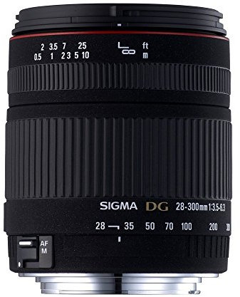 Sigma Objectif Zoom standard Macro 28-300 mm F3,5-6,3 DG - Monture Nikon