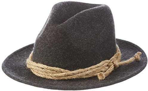 Stockerpoint Herren H-3535.2 Trachtenhut, anthrazit, 60