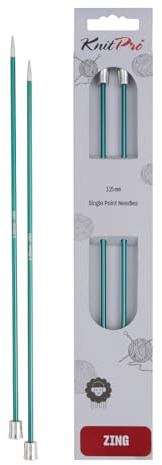 KnitPro Zing Single Pointed Needles 16 (40cm) | 3.25mm