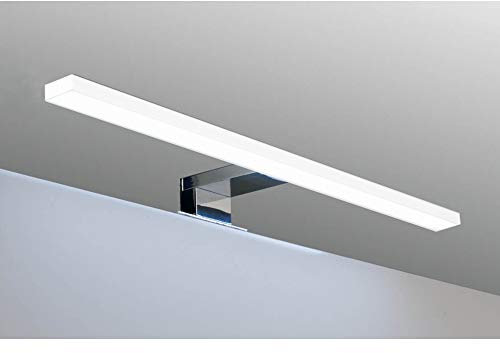 kalb Material für Möbel LED Badleuchte Badlampe Spiegellampe Spiegelleuchte Schranklampe Aufbauleuchte, Farbe:tageslichtweiss, Länge:450mm