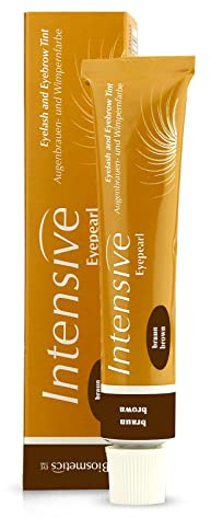 Intensive Teinture professionnelle pour cils et sourcils, 20 ml, Bleu, noir