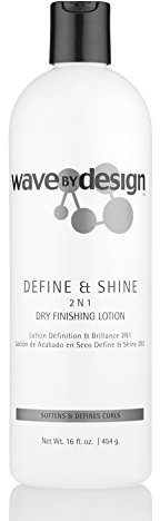 Wave by Design Define & Shine 2 N 1 Dry Finishing Lotion 470ml