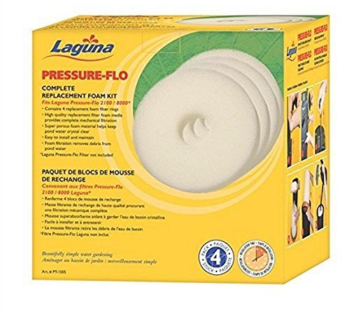 Laguna PT1505 Replacement Film Filter for PT1504 Pressure-Flo 8000 / Set of 4