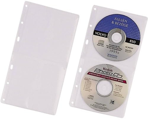 Durable 5203 – 19 Handy für CD/DVD – Briefumschläge für optische Medien (Handy, transparent, Polypropylen)
