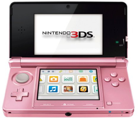 Nintendo 3DS - Konsole, coral pink