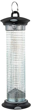 Vivara Erdnuss-Säule Apollo - Erdnüsse sicher füttern - 36 x 8 cm - Metall