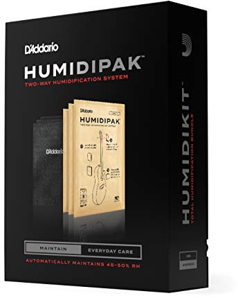 D'Addario Guitar Humidifier System - Humidipak Maintain Kit - Automatic Humidity Control System - Maintenance-Free, Two-Way Humidity Control System For Guitars