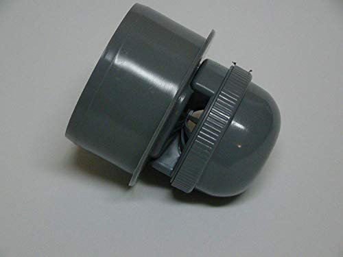 MIK funshopping Rohrbelüfter für Abwasserleitungen DN 70, Metall, NW 70, Grau, Abwasserrohrbelüfter