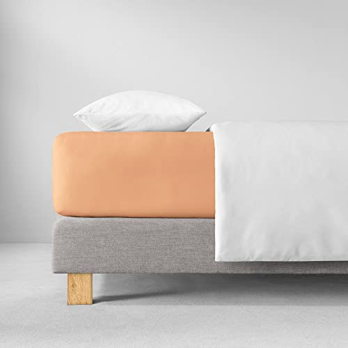 ESTELLA Spannbetttuch Zwirnjersey | Sand