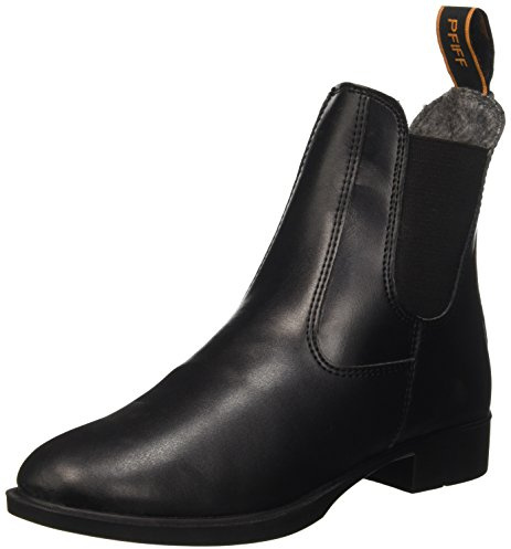 PFIFF 101578 - Stivaletti da equitazione Jodhpur foderati, taglia 36-44, colore: Nero
