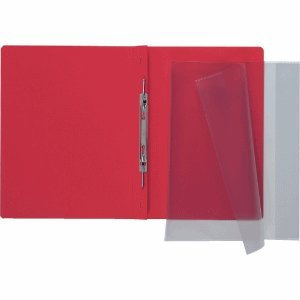 HERMA 25 x Heftschoner für Spiral- und Schnellhefter, Transparent, Polypropylen (PP), Ohne Verschluss