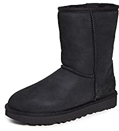 UGG Classic Short Ii, Botas Mujer, Negro, 36 EU