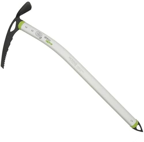 Kong. Dhino Alpine. Piccozza Alpinismo Tecnico. Corpo Curvo in Alluminio. Becca e Puntale in Acciaio. CE EN 13089/1. Made in Italy. 60cm
