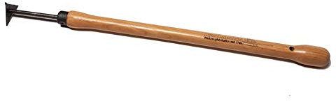 Unbekannt Triangel-Fugenkratzer - geschmiedet - mit 48 cm Langen, stabilem Eschen-Knopf-Stiel - Krumpholz Gartengerät