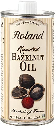 Roland Foods Roasted Hazelnut Oil, Specialty Imported Food, 16.9 Ounce, Pack of 1
