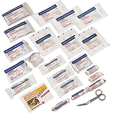 DIN 13164 Nachfüllset, DIN-Füllung, KFZ Verbandskästen, 37-tlg.