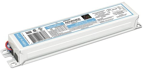 Philips Advance ISB-0216-12-E 136 Watts, 1 or 2 Lamps, Ballast Lighting, Black