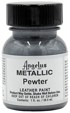 Angelus Leather Paint 1 Oz Pewter
