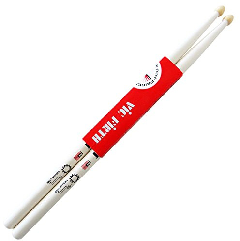 Vic FIrth - Signature Series Drumsticks - Thomas Lang - Wood Tip - White